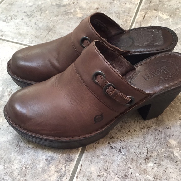 boc leather clogs